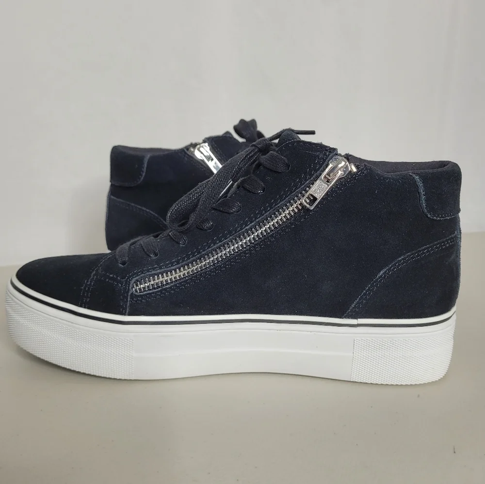 Steve Madden Gryphon Suede Leather Platform Sneaker - 8.5